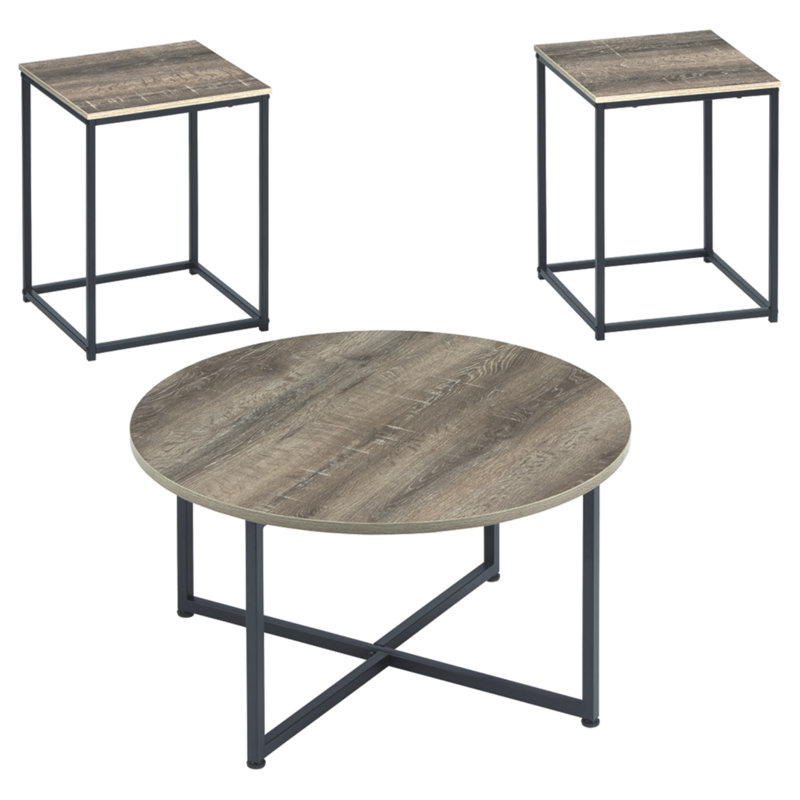 Williston Kleinschmidt 3 Piece Living Room Table Set & Reviews